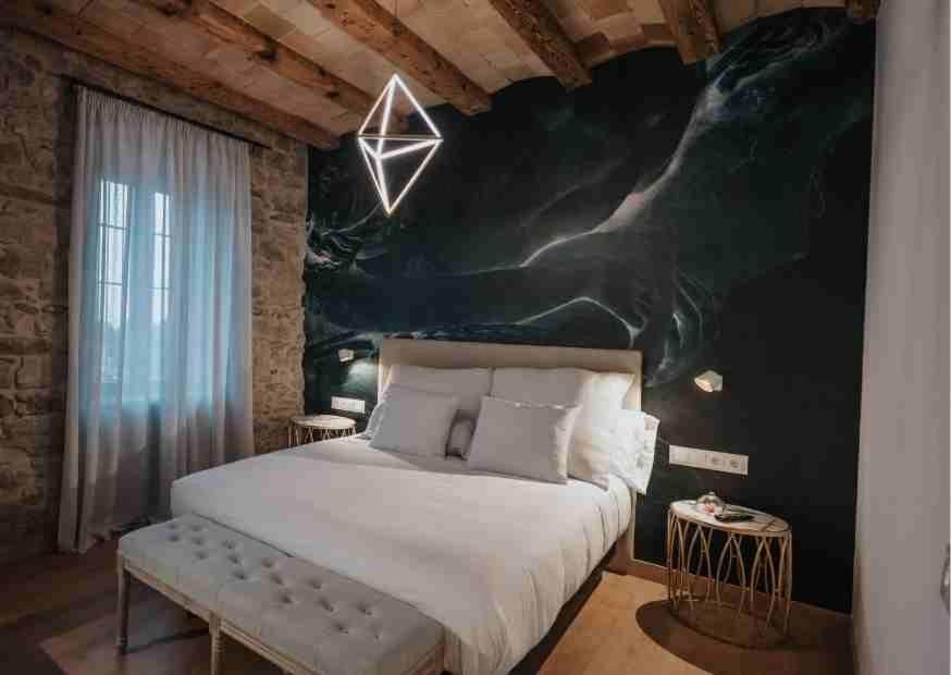 Les Quingles Hotel Calders ภายนอก รูปภาพ